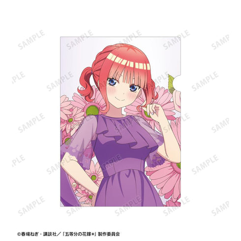 『五等分の花嫁*』描き下ろし 中野二乃 ハーバリウムver. A4クリアファイル