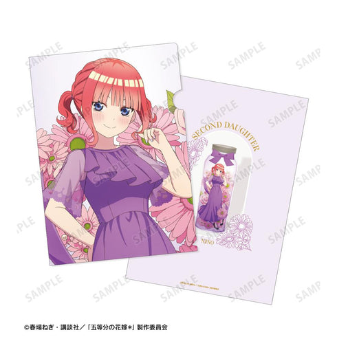 『五等分の花嫁*』描き下ろし 中野二乃 ハーバリウムver. A4クリアファイル