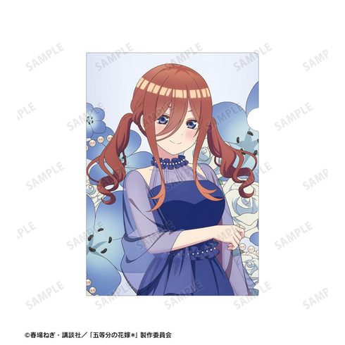 『五等分の花嫁*』描き下ろし 中野三玖 ハーバリウムver. A4クリアファイル