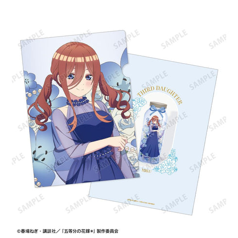 『五等分の花嫁*』描き下ろし 中野三玖 ハーバリウムver. A4クリアファイル