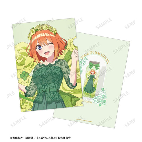 『五等分の花嫁*』描き下ろし 中野四葉 ハーバリウムver. A4クリアファイル