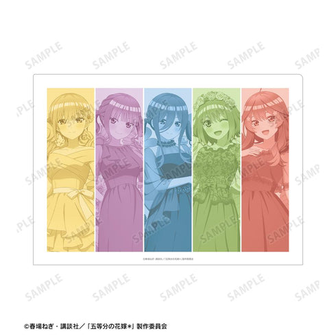 『五等分の花嫁*』描き下ろし 集合 ハーバリウムver. A4クリアファイル
