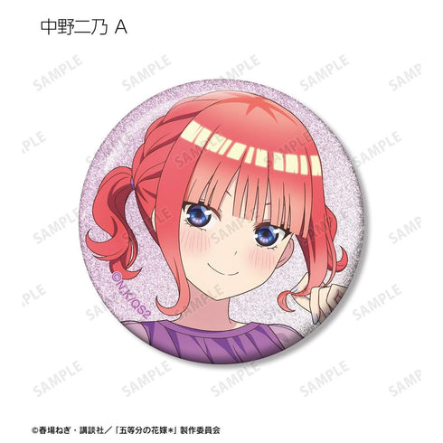 『五等分の花嫁*』描き下ろし ハーバリウムver. トレーディンググリッター缶バッジ(単位/BOX)【202607再販】