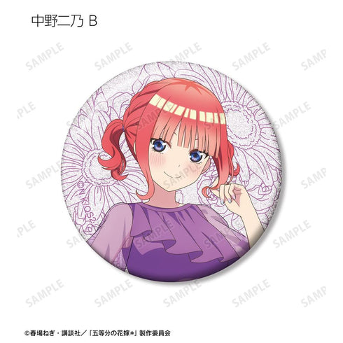 『五等分の花嫁*』描き下ろし ハーバリウムver. トレーディンググリッター缶バッジ(単位/BOX)【202607再販】