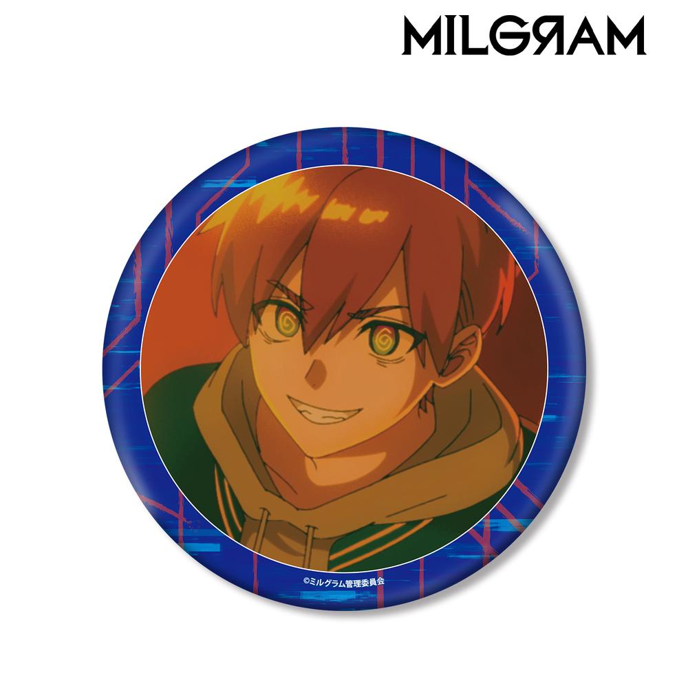 MILGRAM ミルグラム フータ カラ鉄 缶バッジ MILGRAM -ミルグラム- 描き下ろしイラスト フータ 3rd Anniversary ver