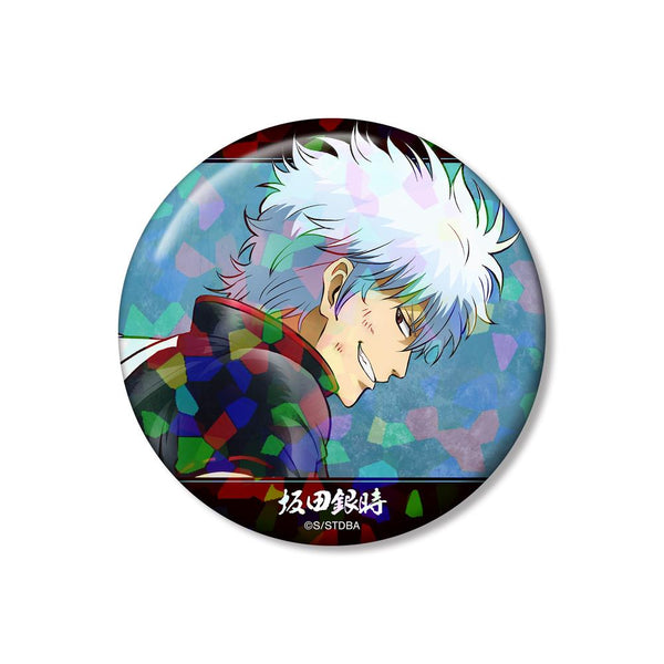 『銀魂』描き下ろし 坂田銀時 戦う背中ver. 第2弾 ホログラム75mm缶バッジ