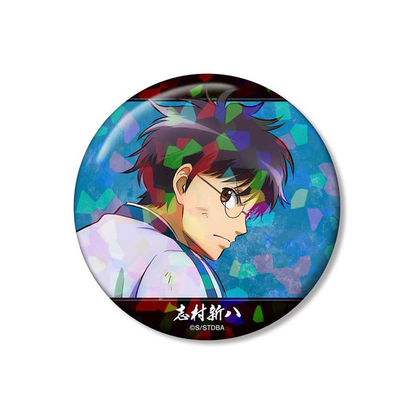 『銀魂』描き下ろし 志村新八 戦う背中ver. 第2弾 ホログラム75mm缶バッジ【202608再販】