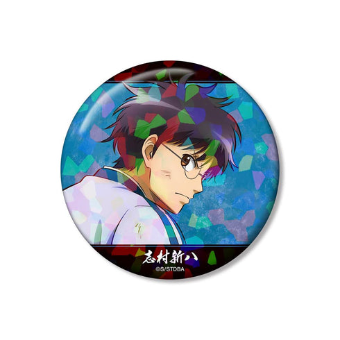 『銀魂』描き下ろし 志村新八 戦う背中ver. 第2弾 ホログラム75mm缶バッジ