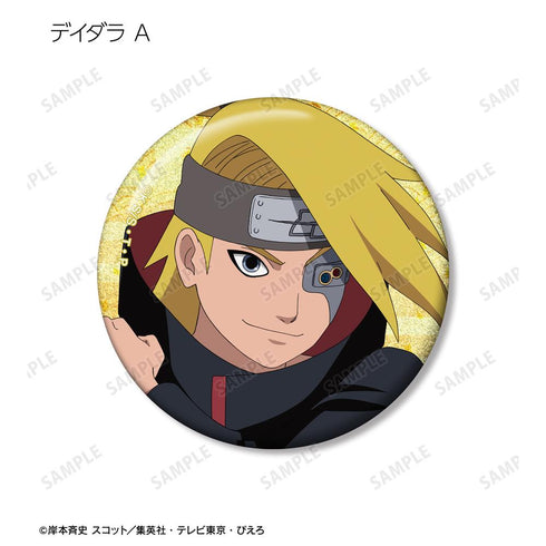『NARUTO-ナルト- 疾風伝』描き下ろし 戦闘前ver. トレーディンググリッター缶バッジ(単位/BOX)
