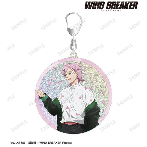 『WIND BREAKER』描き下ろし 桐生 三輝 春の歩みver. グリッターアクリルキーホルダー