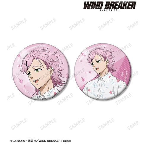 『WIND BREAKER』描き下ろし 桐生 三輝 春の歩みver. 缶バッジ2個セット