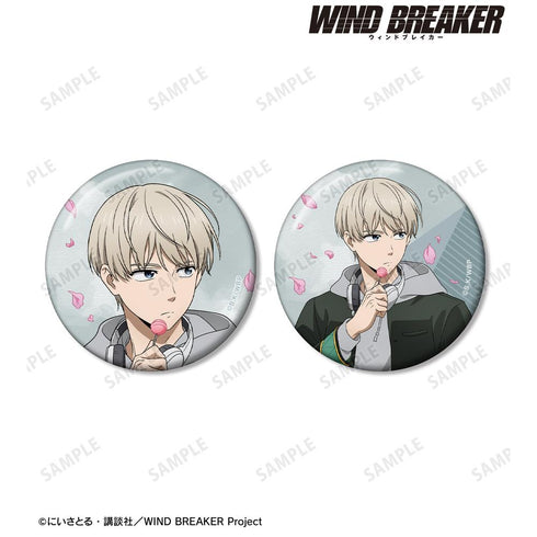 『WIND BREAKER』描き下ろし 梶 蓮 春の歩みver. 缶バッジ2個セット