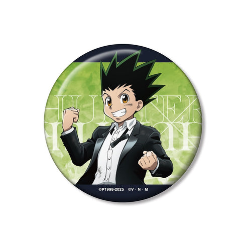 『HUNTER×HUNTER』描き下ろし ゴン スーツ(戦闘後)ver. 100mm缶バッジ【202609再販】