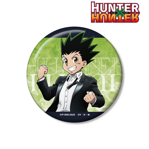 『HUNTER×HUNTER』描き下ろし ゴン スーツ(戦闘後)ver. 100mm缶バッジ【202609再販】