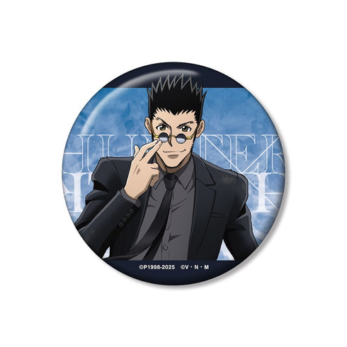 『HUNTER×HUNTER』描き下ろし レオリオ スーツ(戦闘後)ver. 100mm缶バッジ【202609再販】