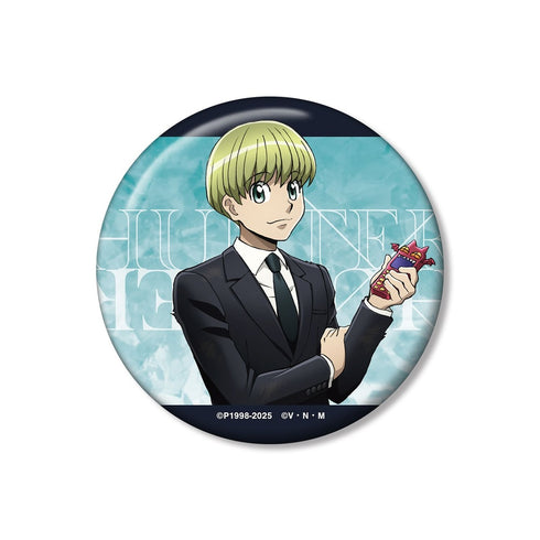 『HUNTER×HUNTER』描き下ろし シャルナーク スーツ(戦闘後)ver. 100mm缶バッジ【202609再販】