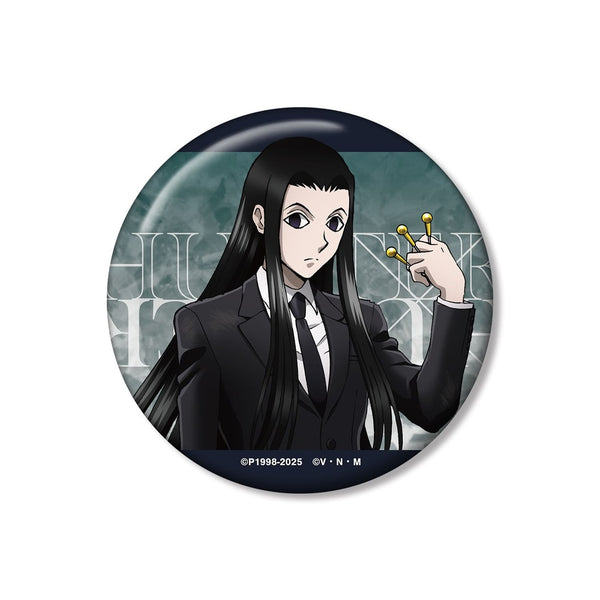 『HUNTER×HUNTER』描き下ろし イルミ スーツ(戦闘後)ver. 100mm缶バッジ【202609再販】