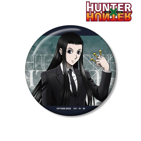 『HUNTER×HUNTER』描き下ろし イルミ スーツ(戦闘後)ver. 100mm缶バッジ