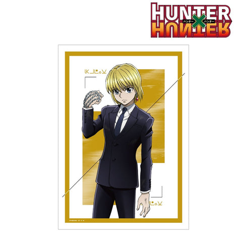 『HUNTER×HUNTER』描き下ろし クラピカ スーツ(戦闘後)ver. A3マット加工ポスター【202609再販】