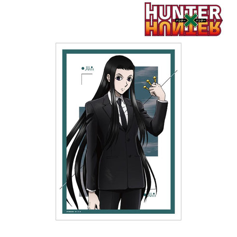 『HUNTER×HUNTER』描き下ろし イルミ スーツ(戦闘後)ver. A3マット加工ポスター