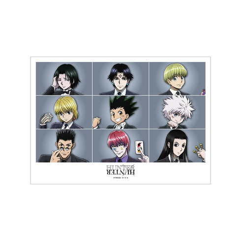『HUNTER×HUNTER』描き下ろし 集合 スーツ(戦闘後)ver. A3マット加工ポスター【202609再販】