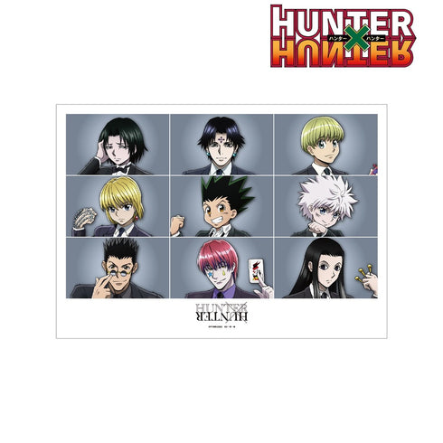『HUNTER×HUNTER』描き下ろし 集合 スーツ(戦闘後)ver. A3マット加工ポスター【202609再販】