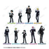 『HUNTER×HUNTER』描き下ろし フェイタン スーツ(戦闘後)ver. BIGアクリルスタンド