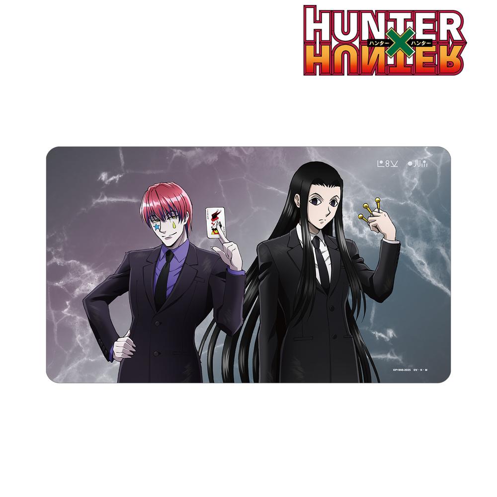 HUNTER×HUNTER　イルミ　下敷き A4 HUNTER×HUNTER』描き下ろし ヒソカ&イルミ スーツ(戦闘後)ver. マルチ