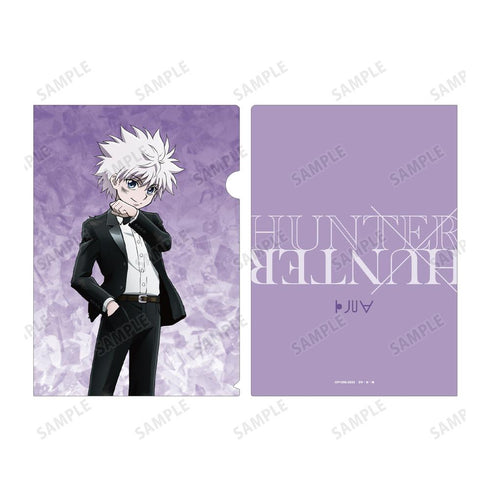 『HUNTER×HUNTER』描き下ろし スーツ(戦闘後)ver. A4クリアファイル2枚セット ver.A