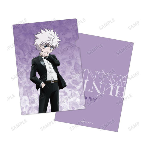 『HUNTER×HUNTER』描き下ろし スーツ(戦闘後)ver. A4クリアファイル2枚セット ver.A