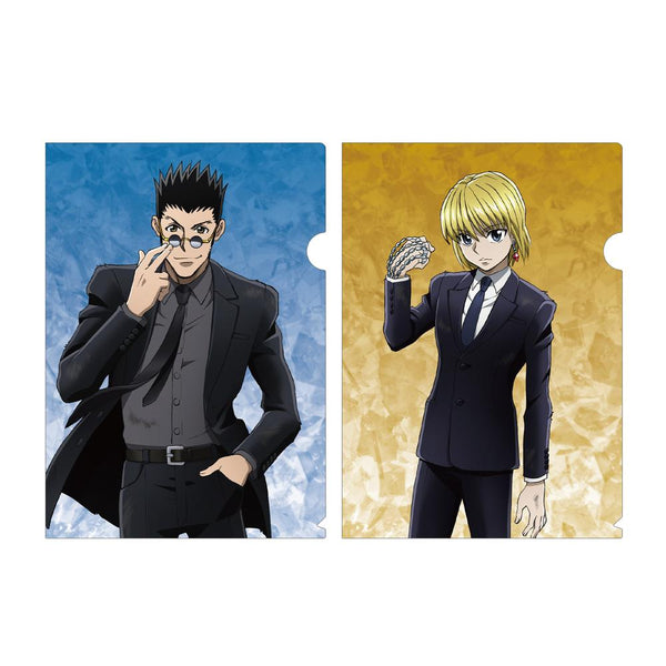 『HUNTER×HUNTER』描き下ろし スーツ(戦闘後)ver. A4クリアファイル2枚セット ver.B