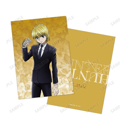 『HUNTER×HUNTER』描き下ろし スーツ(戦闘後)ver. A4クリアファイル2枚セット ver.B