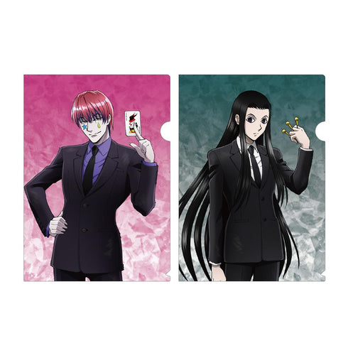 『HUNTER×HUNTER』描き下ろし スーツ(戦闘後)ver. A4クリアファイル2枚セット ver.C