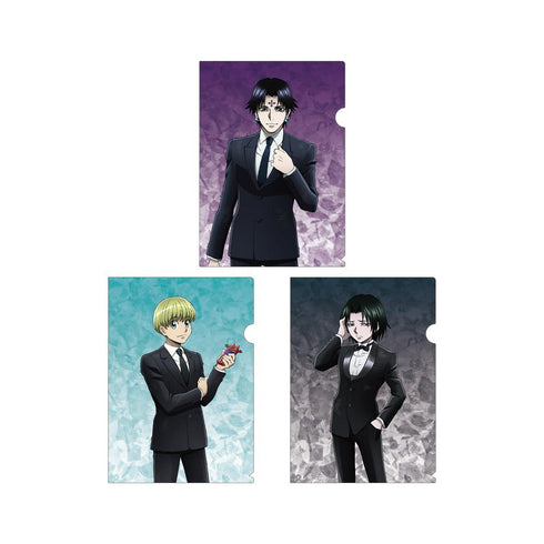 『HUNTER×HUNTER』描き下ろし スーツ(戦闘後)ver. A4クリアファイル3枚セット