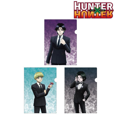 『HUNTER×HUNTER』描き下ろし スーツ(戦闘後)ver. A4クリアファイル3枚セット