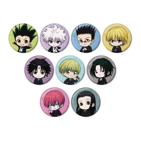 『HUNTER×HUNTER』トレーディング ちびキャラ スーツver. グリッター缶バッジ(単位/BOX)【202609再販】