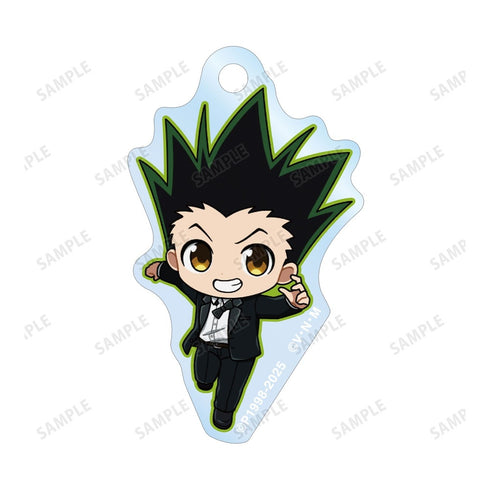 『HUNTER×HUNTER』ゴン ちびキャラ スーツver. 2連ワイヤーアクリルキーホルダー【202609再販】