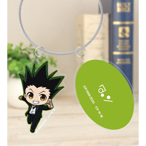 『HUNTER×HUNTER』ゴン ちびキャラ スーツver. 2連ワイヤーアクリルキーホルダー【202609再販】