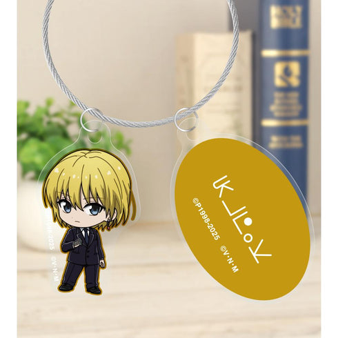 『HUNTER×HUNTER』クラピカ ちびキャラ スーツver. 2連ワイヤーアクリルキーホルダー