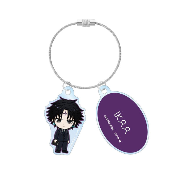 『HUNTER×HUNTER』クロロ ちびキャラ スーツver. 2連ワイヤーアクリルキーホルダー