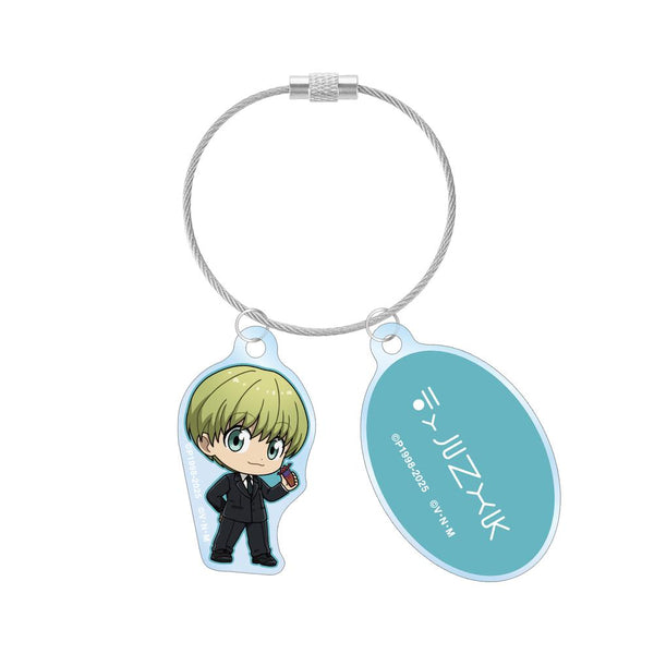『HUNTER×HUNTER』シャルナーク ちびキャラ スーツver. 2連ワイヤーアクリルキーホルダー