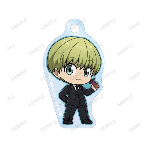 『HUNTER×HUNTER』シャルナーク ちびキャラ スーツver. 2連ワイヤーアクリルキーホルダー