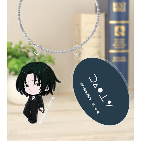 『HUNTER×HUNTER』フェイタン ちびキャラ スーツver. 2連ワイヤーアクリルキーホルダー