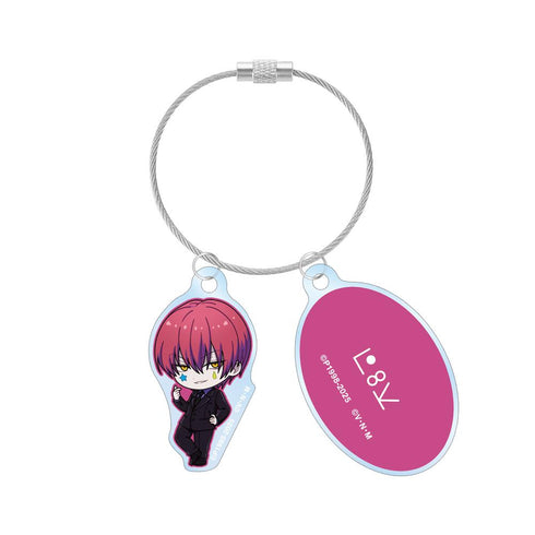 『HUNTER×HUNTER』ヒソカ ちびキャラ スーツver. 2連ワイヤーアクリルキーホルダー