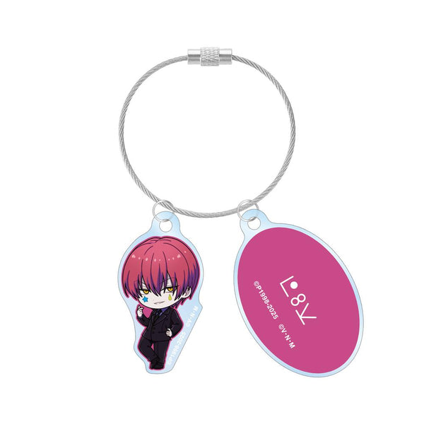 『HUNTER×HUNTER』ヒソカ ちびキャラ スーツver. 2連ワイヤーアクリルキーホルダー