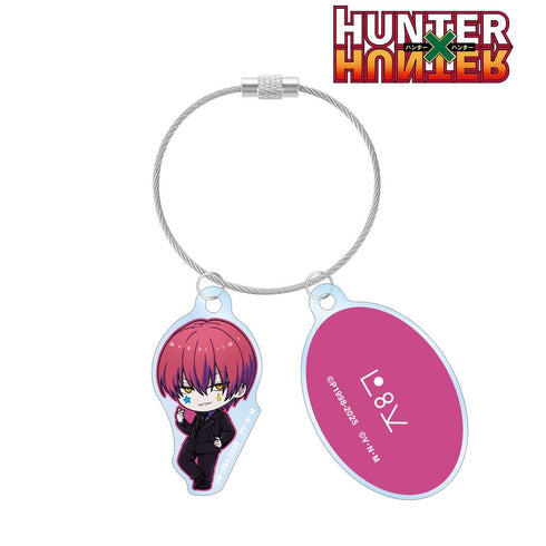 『HUNTER×HUNTER』ヒソカ ちびキャラ スーツver. 2連ワイヤーアクリルキーホルダー