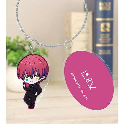 『HUNTER×HUNTER』ヒソカ ちびキャラ スーツver. 2連ワイヤーアクリルキーホルダー