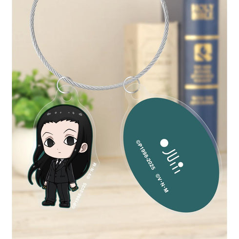 『HUNTER×HUNTER』イルミ ちびキャラ スーツver. 2連ワイヤーアクリルキーホルダー
