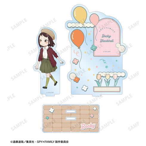 『SPY×FAMILY』描き下ろし ベッキー・ブラックベル 歩みver. BIGアクリルスタンド