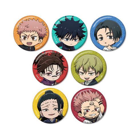 『呪術廻戦』トレーディング ちびキャラ 戦闘ver. グリッター缶バッジ(単位/BOX)